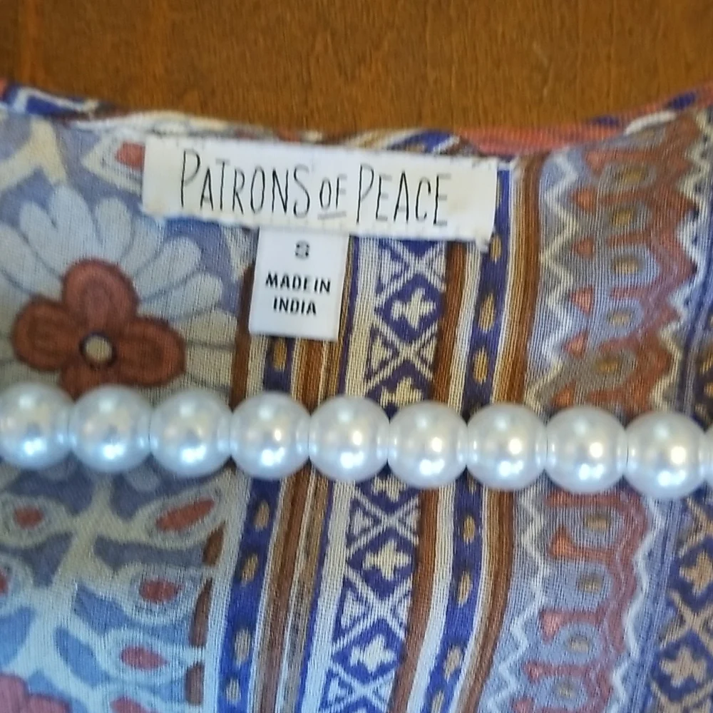 Patrons Of Peace Boho Wrap Maxi Dress - Picture 14 of 16